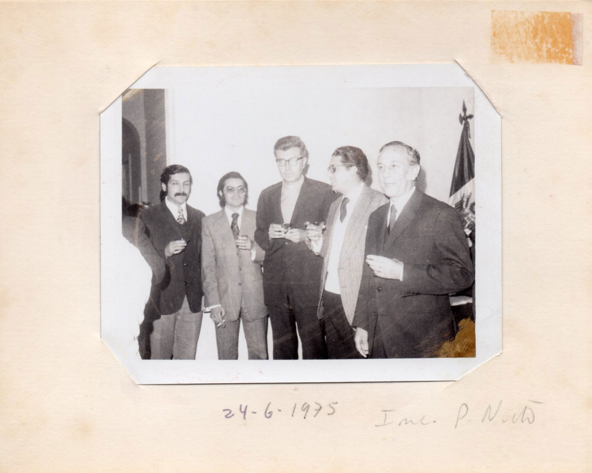 Incorporación del R.P. Armando Nieto Vélez como Miembro de Número del Instituto de Estudios Histórico marítimos del Perú, 24 de junio de 1975