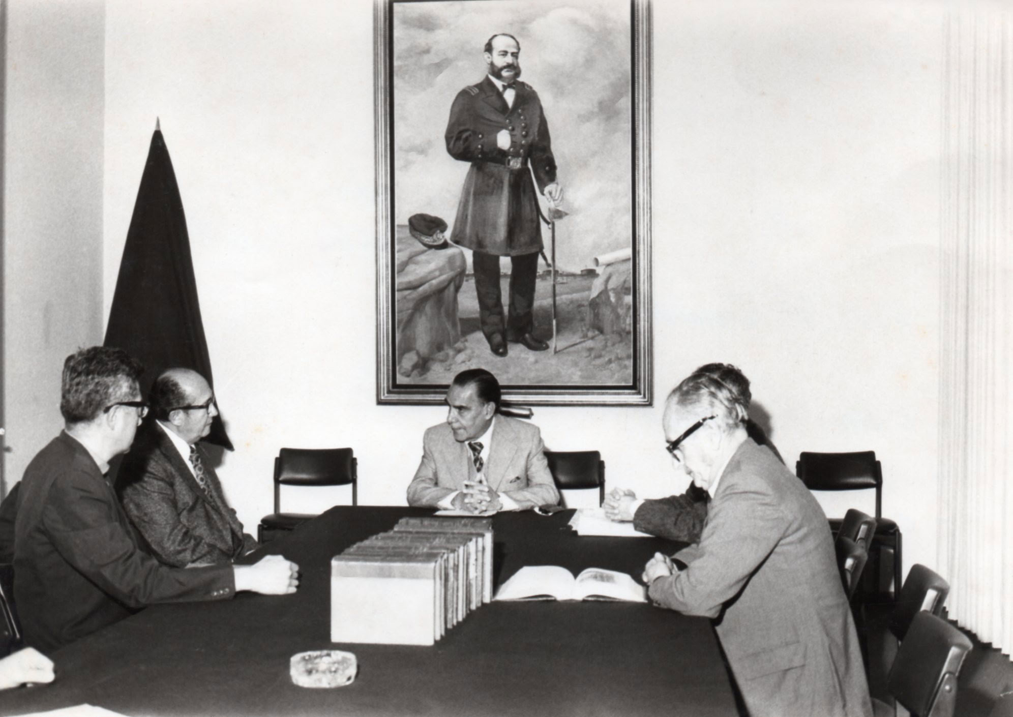 Junta Directiva del Instituto de Estudios Histórico Marítimos del Perú, 28 setiembre 1977
