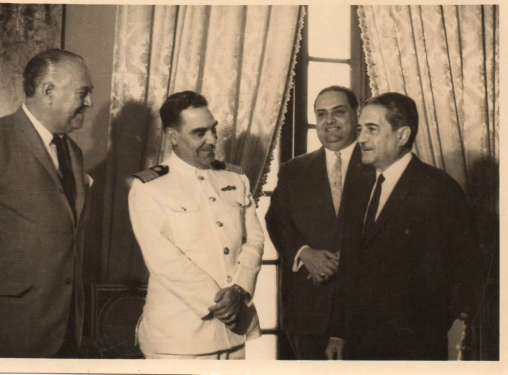 Crucero de verano del BAP Almirante Grau a Balboa-Panamá, febrero 1961