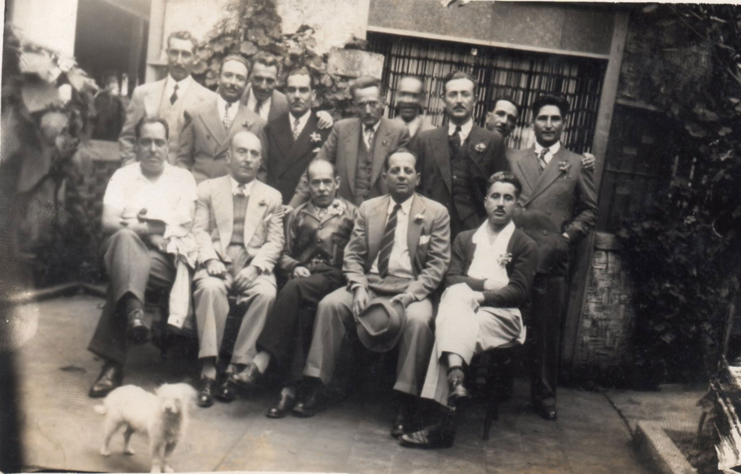 Grupo de oficiales de la Armada, c. 1943