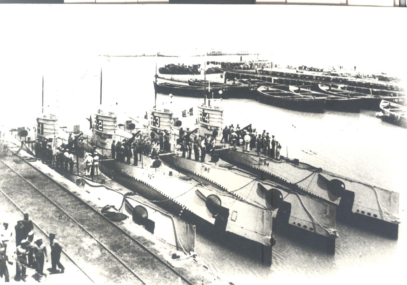 Submarinos R-1, R-2, R-3 y R-4, c. 1950