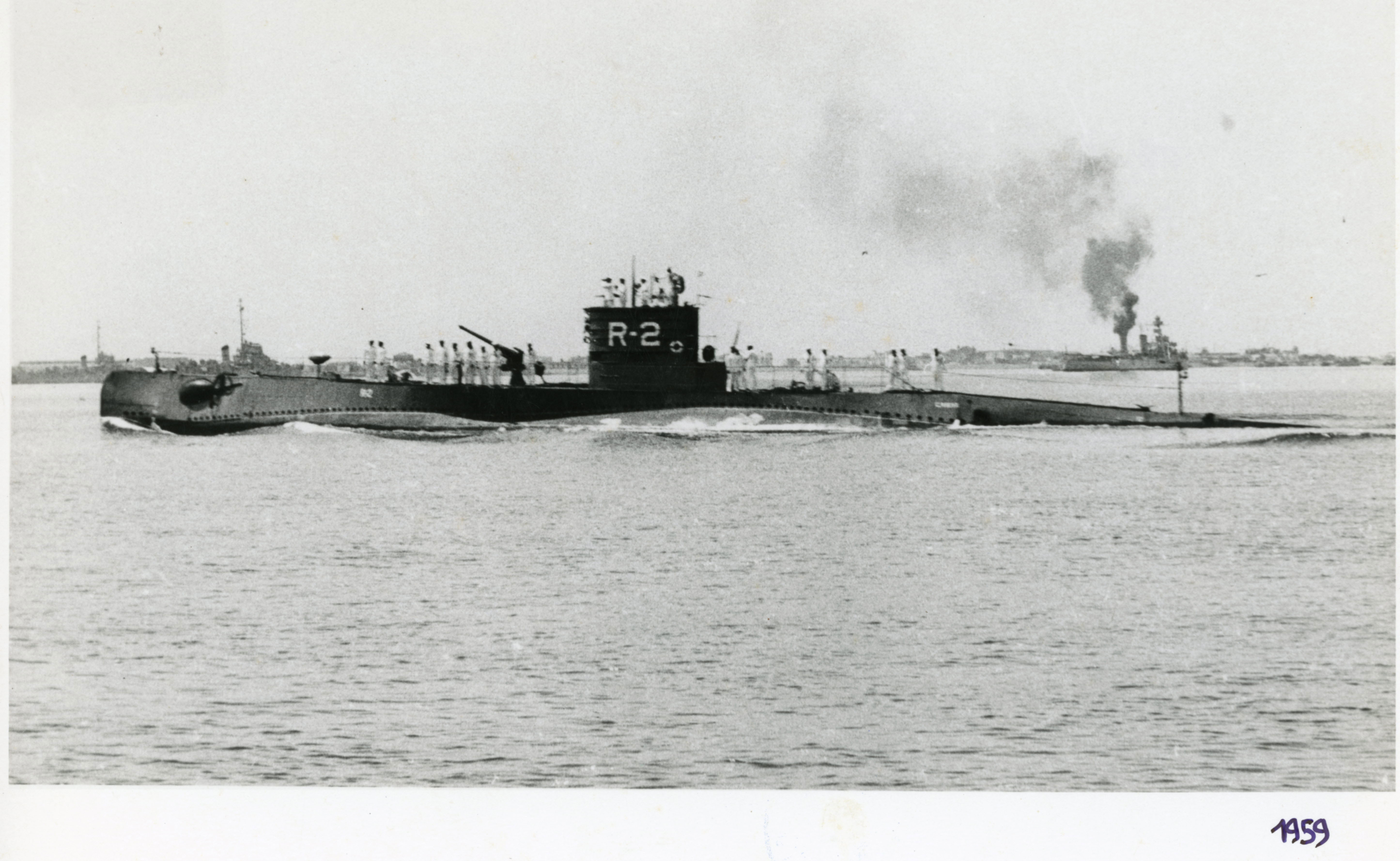 Submarino R-2, 1959